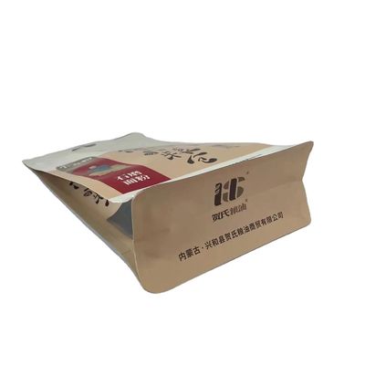 qualité  High Quality Recyclable Flat Bottom Coffee Bean Packaging Bags With Side Window usine